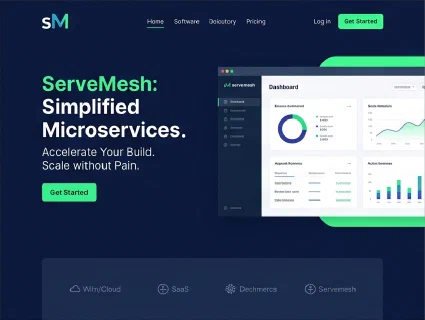 ServeMesh.com concept 1